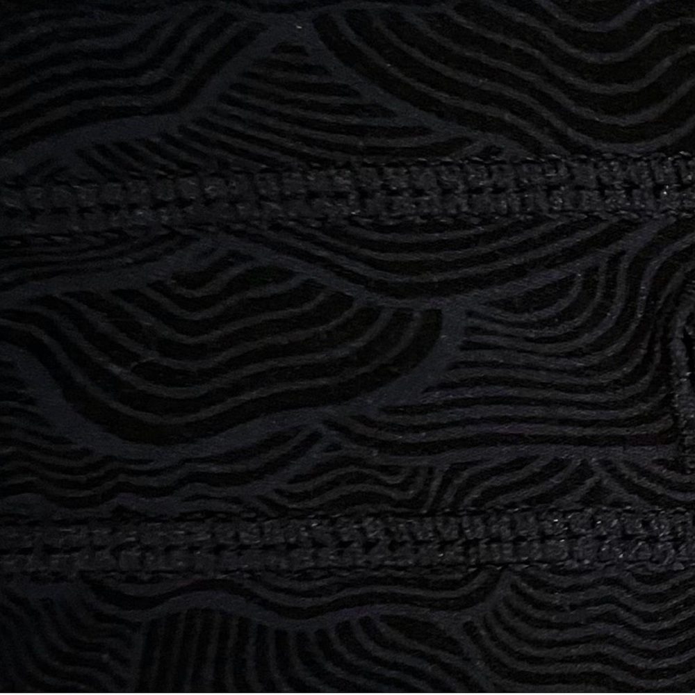 ZYIA Dark Blue Textured Leggings - Picture 5 of 7